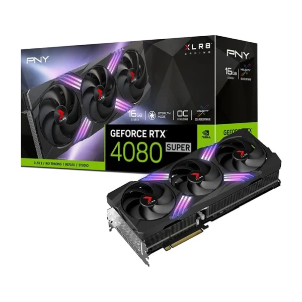 PNY GeForce RTX 4080 Super 16GB XLR8 Gaming Epic-X RGB