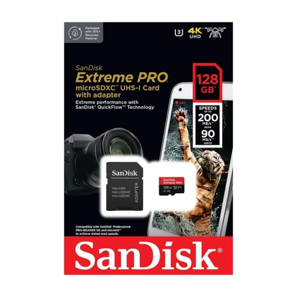 SanDisk 128 Go Extreme PRO microSDXC A2 UHS-I U3 V30