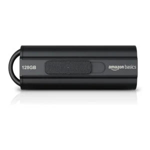 Clé USB 3.1 Amazon Basics 128 Go, 130 Mo/s, Noir